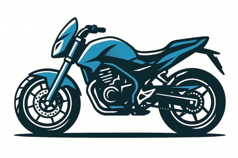 Grafik Motorrad